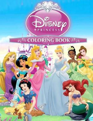 Book cover for Disney Princess Coloring Book