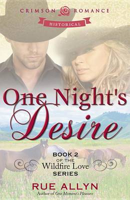 Book cover for One Night's Desire