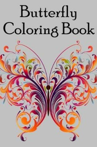 Cover of Butterfly Coloring Book