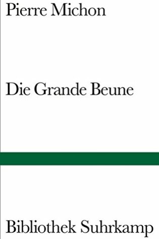 Cover of Die Grande Beune