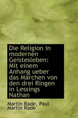 Book cover for Die Religion in Modernen Geistesleben