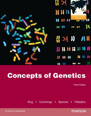 Book cover for Concepts of Genetics Plus Mastering Genetics with eText -- Access Card Package