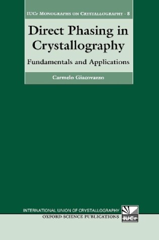 Cover of Direct Phasing in Crystallography