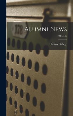 Book cover for Alumni News; 1949