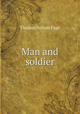 Book cover for Man and soldier