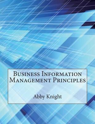 Book cover for Business Information Management Principles