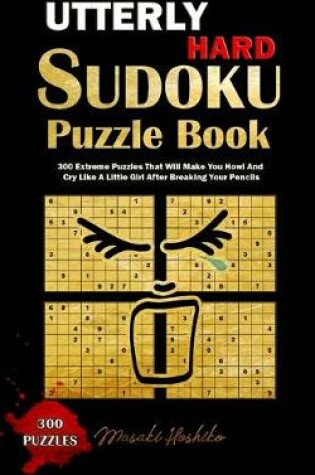 Cover of Utterly Hard Sudoku Puzzle Book