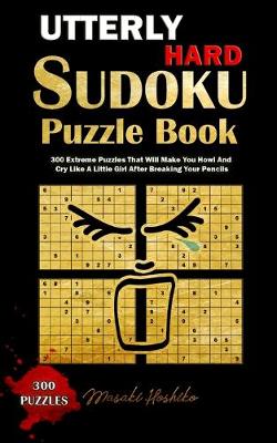 Book cover for Utterly Hard Sudoku Puzzle Book