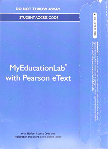 Book cover for NEW MyLab Education with Video-Enhanced Pearson eText -- Standalone Access Card -- for Content Area Reading