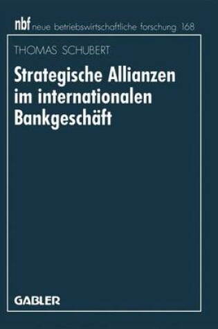 Cover of Strategische Allianzen im internationalen Bankgeschäft