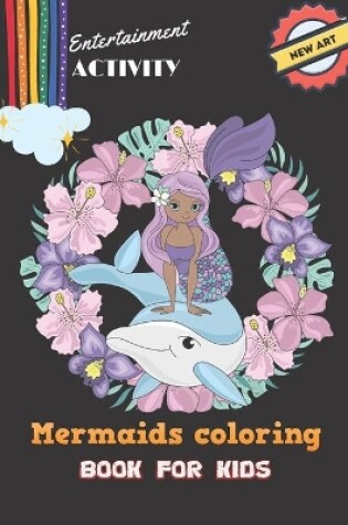 Cover of Mermaids coloring book for kids