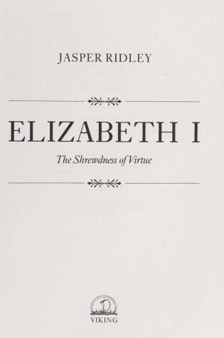 Cover of Elizabeth I