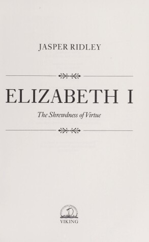 Book cover for Elizabeth I