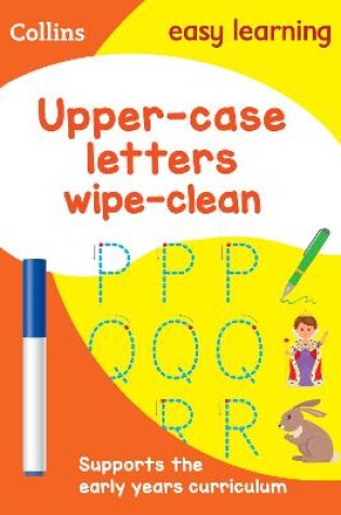 Cover of Upper Case Letters Age 3-5 Wipe Clean Activity Book