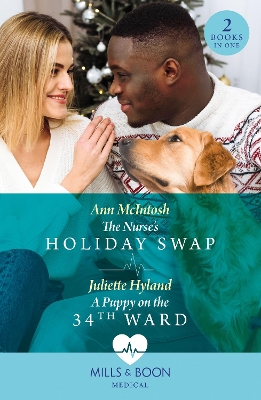 Book cover for The Nurse's Holiday Swap / A Puppy On The 34th Ward