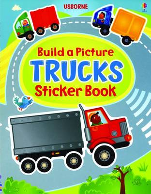 Cover of Build a Picture Sticker Trucks