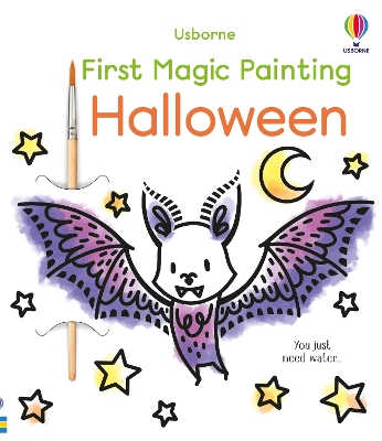 Book cover for First Magic Painting Halloween