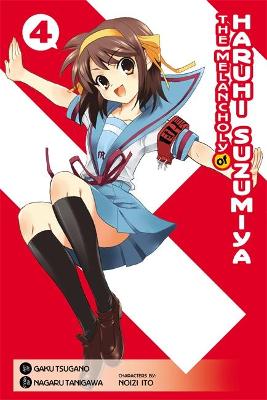 Book cover for The Melancholy of Haruhi Suzumiya, Vol. 4 (Manga)