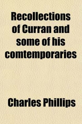 Cover of Recollections of Curran and Some of His Comtemporaries