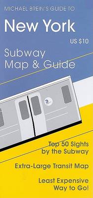 Book cover for Guide to New York by the Subway