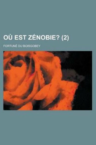 Cover of Ou Est Zenobie? (2)