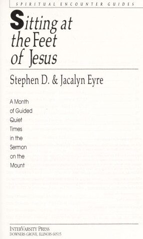 Book cover for Sitting at the Feet of Jesus