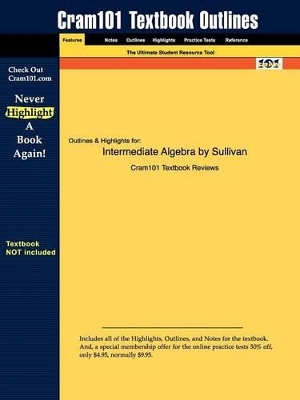 Book cover for Studyguide for Intermediate Algebra by Sullivan, ISBN 9780131467736