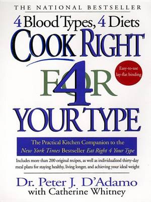 Book cover for Cook Right 4 Your Type