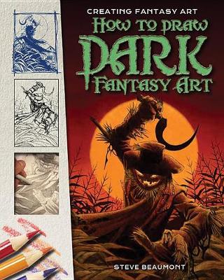 Book cover for How to Draw Dark Fantasy Art