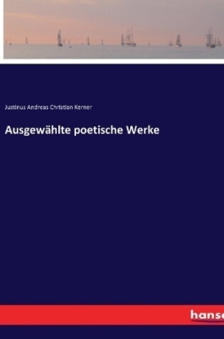 Cover of Ausgewählte poetische Werke