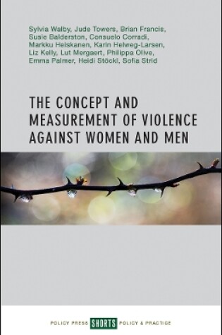 Cover of The Concept and Measurement of Violence Against Women and Men