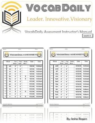 Book cover for Vocabdaily Assessment Instructor's Manual Level 2-3