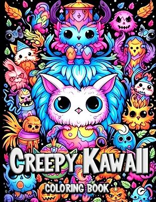 Book cover for Creepy Kawaii Coloring Book