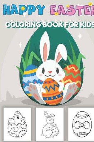 Cover of Happy Easter Coloring Book for Kids