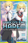 Book cover for World's End Harem: Fantasia Academy Vol. 3