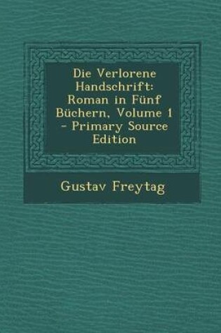 Cover of Die Verlorene Handschrift