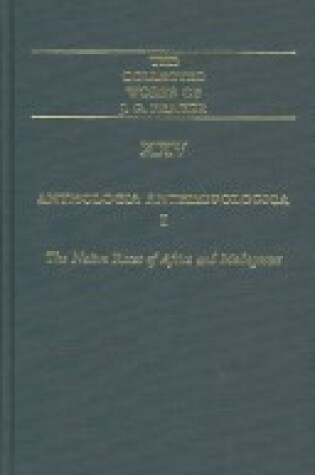Cover of Anthologia Anthropologica