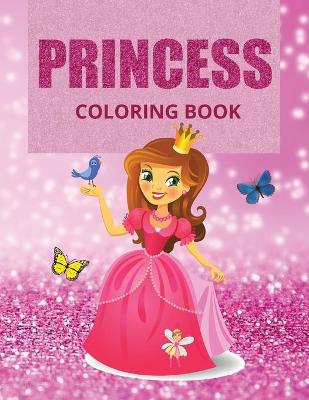 Book cover for Princess Coloring Book