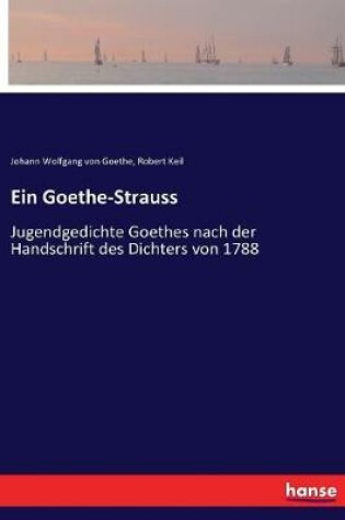 Cover of Ein Goethe-Strauss