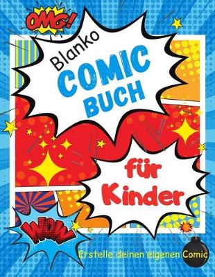 Book cover for Blanko Comic Buch fur Kinder