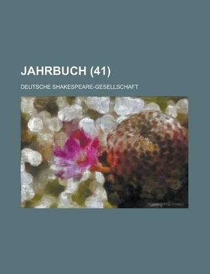 Book cover for Jahrbuch (41)