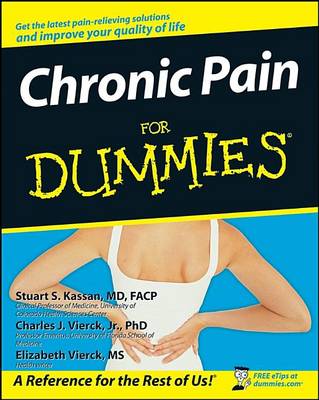 Book cover for Chronic Pain For Dummies