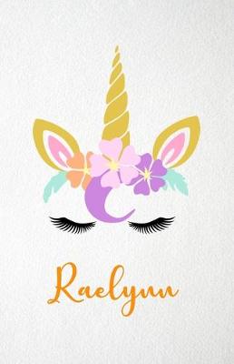 Book cover for Raelynn A5 Lined Notebook 110 Pages