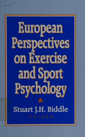 Book cover for European Perspectives on Exercise and Sport Psychology