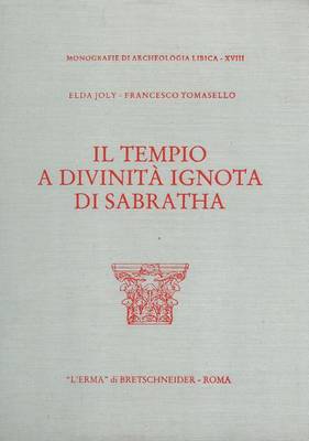 Book cover for Il Tempio a Divinita Ignota Di Sabratha