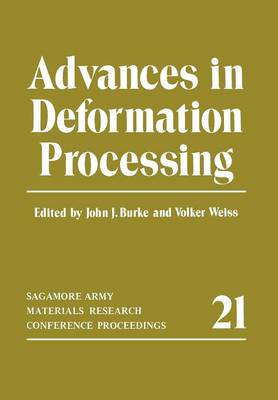 Book cover for Advances in Deformation Processing