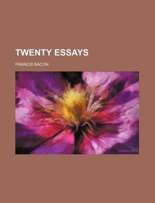 Book cover for Twenty Essays