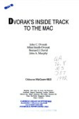 Cover of Dvorak's inside Track to the MAC