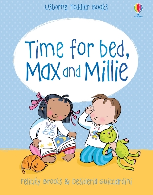 Book cover for Time for Bed, Max and Millie