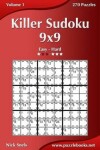 Book cover for Killer Sudoku 9x9 - Easy to Hard - Volume 1 - 270 Puzzles